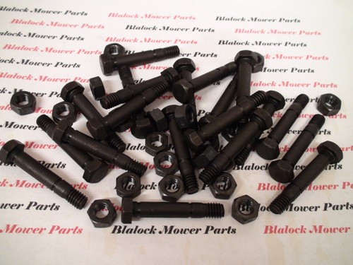 Snowblower Shear Pins /& Nuts 5575 LOT of 20