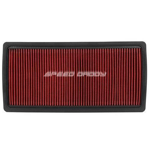 FOR 98-02 CHEVY CAMARO V6//V8 RED REUSABLE/&WASHABLE HIGH FLOW PANEL AIR FILTER