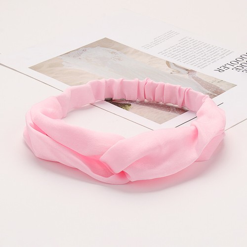 Turban Elastic Head Wrap Women Headbands Knotted Hairband Hair Bands