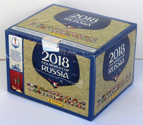 PANINI WM 2018 Russia-Display con 100 cartocci Nuovo-Versione Tedesca