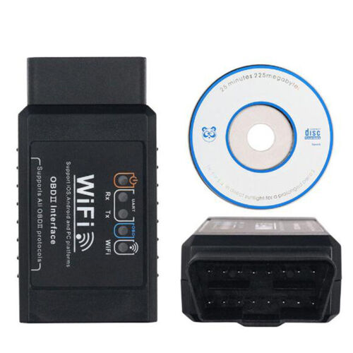 ELM327 WIFI OBD OBDII Auto Car Diagnostic Scan Tool Scanner For IOS Android P.jk