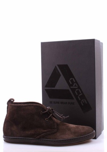 Scarpe Uomo Alla Caviglia Desert Boot CYCLE 320516l PA0 Panarea Torba Camoscio