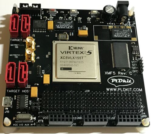 XILINX VIRTEX-5 XC5VLX155T FPGA module Development board XMF5 