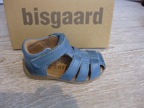 Bisgaard Lauflernschuhe Sandale 71206.118.603-1 Sky Blue NEU