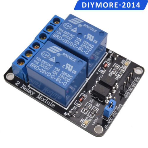 DC 5V 1//2//4//6//8 Channel Relay Module Board Optocoupler LED For Arduino  ARM AVR