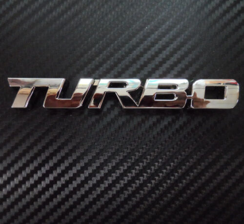 Car Turbo Metal Chrome Big 5/'/' for X-TRAIL Trunk Badge Emblem Motor Side Sticker