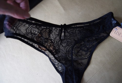 Lise Charmel Black//Orange Le Baiser Tanga S