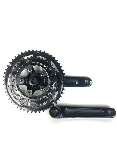Bicycle Crank Lasco Triple Chainring Crankset 3//32*30//39//50T 170mm Black//Silver