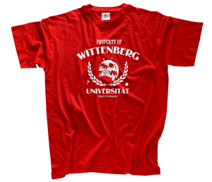 Hamlet T-Shirt S-XXXL neu Property of Wittenberg University Halle Universität