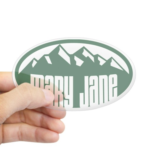505610231 Euro Oval Car Decal CafePress Winter Park Oval Bumper Sticker