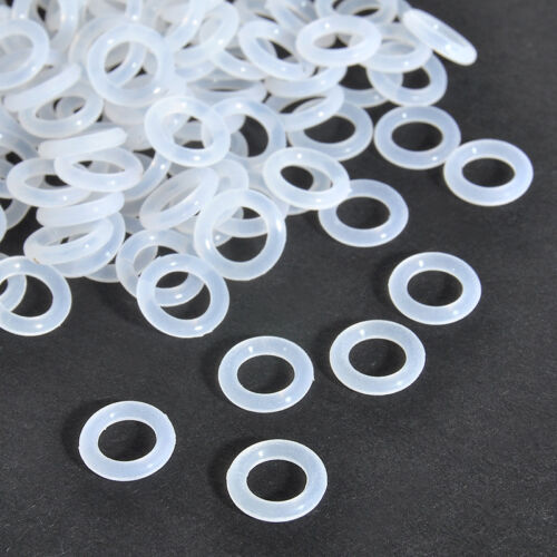 120Pcs/Bag Silicone Rubber O-Ring Switch Dampeners White For Cherry MX Keyboard 
