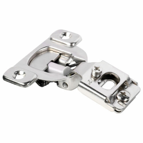 Soft-Closing Compact Concealed 1//2/" Overlay 105° Hinge Kitchen Cabinet Hardware