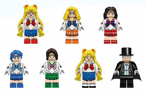 Sailor Moon Mini figures 7 pieces set