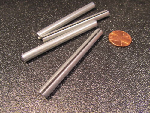 1/4 Dia x 2.25 Length Steel Slotted Roll Spring Pin 50 pcs 