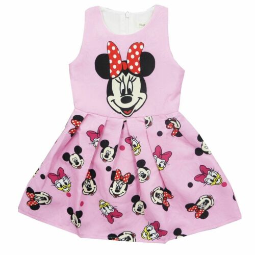 Filles Bébé Enfants Minnie Mouse Imprimer Cosplay Party Dress Outfit