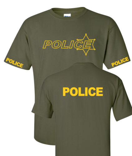 New Deputy Sheriff K-9 Law Enforcement  Long Sleeve T-Shirts S-5XL 