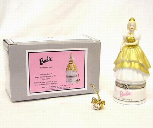 Barbie Celebration PHB Porcelain Hinged Box - Midwest
