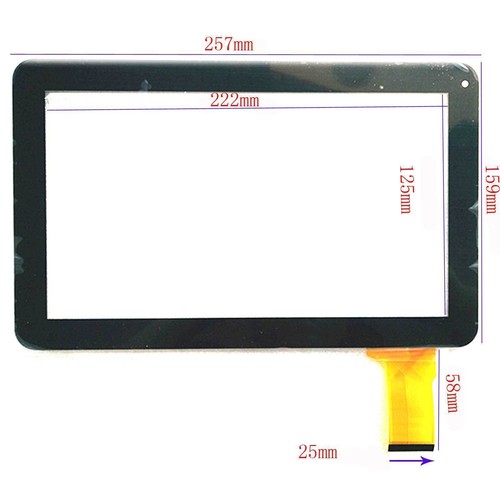 New Touchscreen Panel Digitizer for 10.1/" PolaTab Q10.2