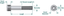 M6 12mm Stainless Steel 304 Socket Head Cap Screws Metric Full Thread 10 pcs