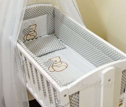All round// all around Nursery bumper 260cm long// Paded// to fit Swinging Crib