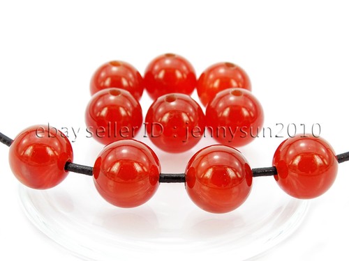 2mm 20Pcs Natural Gemstones Stone Big Hole Round Loose Beads 6mm 8mm 10mm 12mm