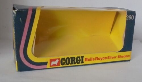 Repro box CORGI Nº 280 rolls royce silver shadow 