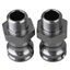 4PCS Aluminum Alloy Extended Wheel Hex Hub N10155 Titanium Color for RC1:8 Car