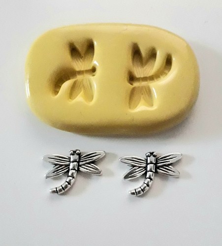 Tiny Libellule Moule Silicone 14 mm Gâteau Décorer Pâte Argile Polymère Fimo