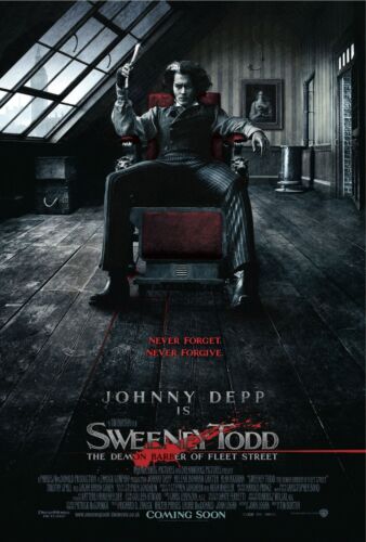 Sweeney Todd 2007 Poster in A0-A1-A2-A3-A4-A5-A6-MAXI sizes C202 