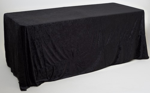 Velours Ecrasé Table Chiffons Rond /& Rectangle Mariage Décor Événement 335cm