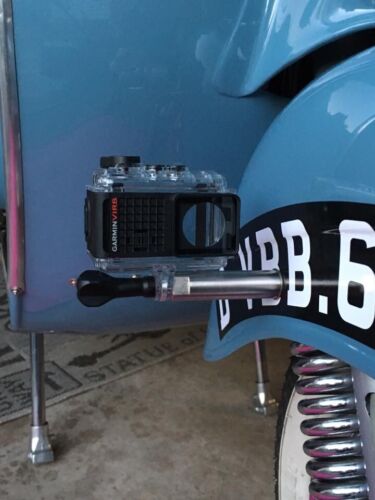 GoPro Motorrad Halterung z.B Go Pro Edelstahl Befestigung M5 Adapter Quad Sj4000