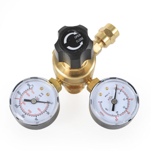 4000PSI Argon CO2 Gas MIG TIG Flow Meter Regulator Pressure Control Gauge