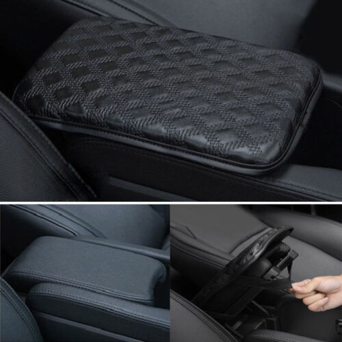 New Car Armrest Pad Cover Center Console Box Leather Cushion Armrests Universal 