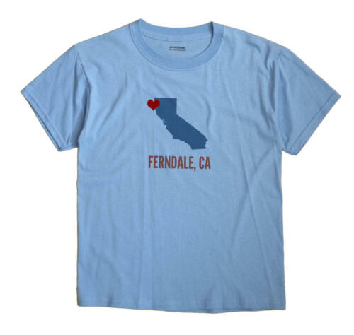Ferndale California CA T-Shirt HEART