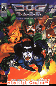 DOG-T-A-G-S-TRAINED-ANIMAL-GUN-SQUAD-1993-Series-1-SILVERLOGO-Fine