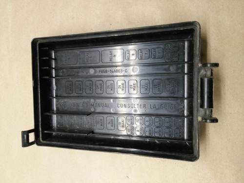 87-03 Ford Fuse Relay Box Cover Lid Truck F150 F250 F350 Bronco L S17