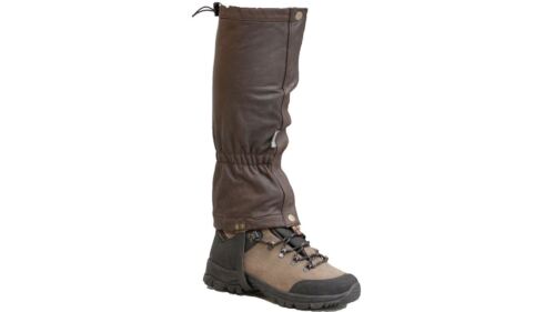 *Bisley Leather Gaiters Brown Hunting//Hiking//Walking