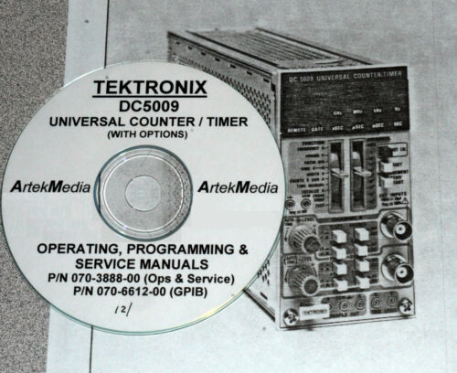 TEK DC5009 Counter Ops/ Program/ Service Manual 2 Vol.