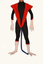 X-men Nightcrawler Spandex Superhero Costume Halloween Cosplay Costume
