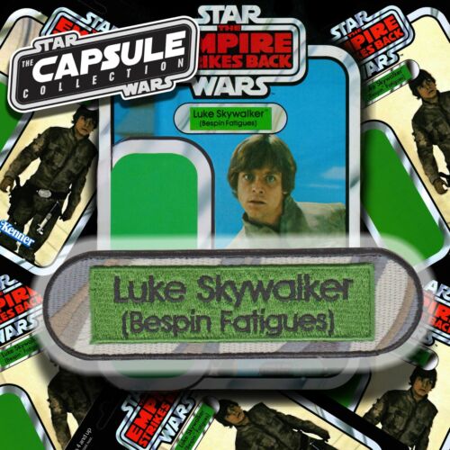 Bespin Capsule patch FREE MANDO OFFER Vintage Kenner STAR WARS Luke Skywalker 
