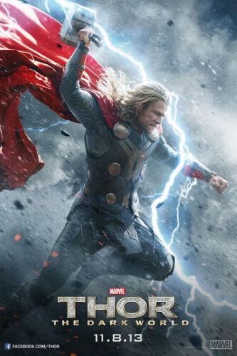 Thor 2 Movie Art Silk Poster 13x20 24x36 inch The Dark World Wall Decor 07