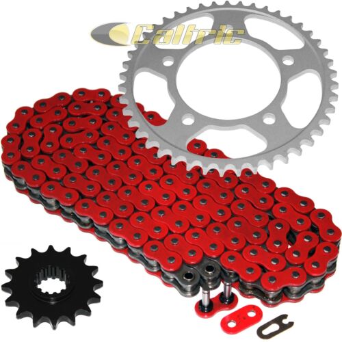 Red O-Ring Drive Chain & Sprockets Kit for Honda CBR600F4 CBR600 F4 1999 2000 