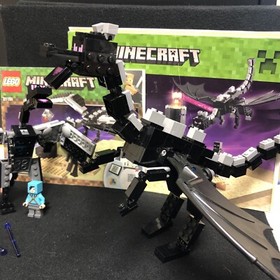 LEGO Minecraft: The Ender Dragon 21117 & 21151 dragons figures and instructions.