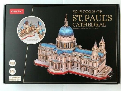 3D Puzzle St Paul´s Cathedral London riesig mit 643 Teilen Cubic Fun Kathedrale