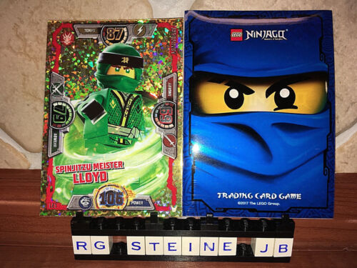 LE1 Lego Ninjago Trading Card Game Serie 3 Spinjitzu Meister Lloyd Goldkarte NEU