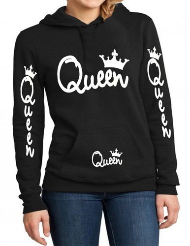Queen Royal Hoodie Sweater Hooded Sweatshirt New