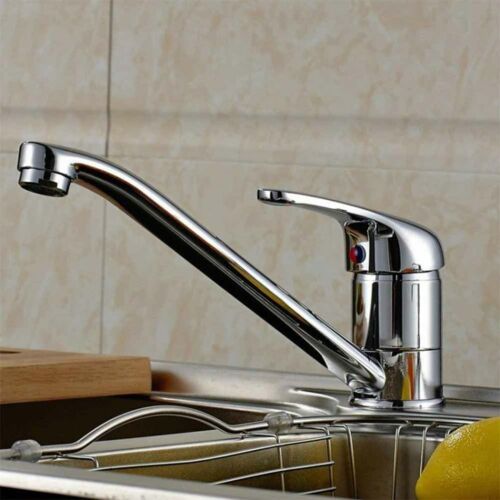 Teramo Kitchen Sink Tap Chrome Single Lever 