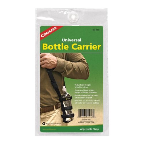 Coghlan/'s Universal Water Bottle Carrier w//Adjustable Shoulder Strap 6-Pack