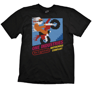 ONE INDUSTRIES KIDS YOUTH T-SHIRT EXCITED ABOUT BIKES TEE BLACK boy motocross mx