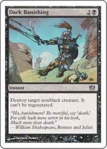 8x Dark Banishing NM MTG Eighth Edition 8th Magic